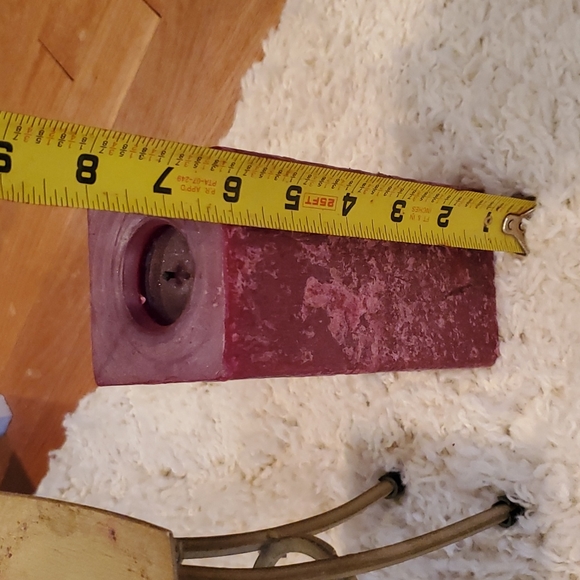 Candle Holder and Candle - Picture 6 of 7